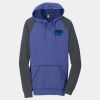 Young Mens Lightweight Fleece Raglan Hoodie Thumbnail