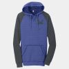 Young Mens Lightweight Fleece Raglan Hoodie Thumbnail