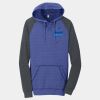 Young Mens Lightweight Fleece Raglan Hoodie Thumbnail