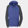 Young Mens Lightweight Fleece Raglan Hoodie Thumbnail
