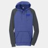 Young Mens Lightweight Fleece Raglan Hoodie Thumbnail