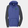 Young Mens Lightweight Fleece Raglan Hoodie Thumbnail