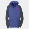 Young Mens Lightweight Fleece Raglan Hoodie Thumbnail