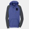 Young Mens Lightweight Fleece Raglan Hoodie Thumbnail
