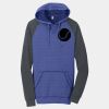 Young Mens Lightweight Fleece Raglan Hoodie Thumbnail