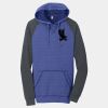 Young Mens Lightweight Fleece Raglan Hoodie Thumbnail