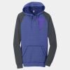 Young Mens Lightweight Fleece Raglan Hoodie Thumbnail