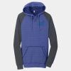 Young Mens Lightweight Fleece Raglan Hoodie Thumbnail