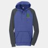 Young Mens Lightweight Fleece Raglan Hoodie Thumbnail