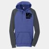 Young Mens Lightweight Fleece Raglan Hoodie Thumbnail