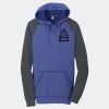 Young Mens Lightweight Fleece Raglan Hoodie Thumbnail