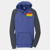 Young Mens Lightweight Fleece Raglan Hoodie Thumbnail
