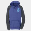 Young Mens Lightweight Fleece Raglan Hoodie Thumbnail