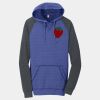 Young Mens Lightweight Fleece Raglan Hoodie Thumbnail