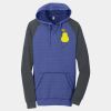 Young Mens Lightweight Fleece Raglan Hoodie Thumbnail