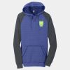 Young Mens Lightweight Fleece Raglan Hoodie Thumbnail