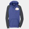 Young Mens Lightweight Fleece Raglan Hoodie Thumbnail