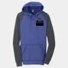 Young Mens Lightweight Fleece Raglan Hoodie Thumbnail