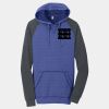 Young Mens Lightweight Fleece Raglan Hoodie Thumbnail