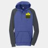 Young Mens Lightweight Fleece Raglan Hoodie Thumbnail