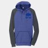 Young Mens Lightweight Fleece Raglan Hoodie Thumbnail